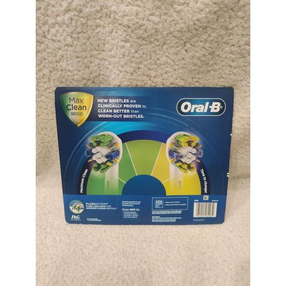 Oral-B Max Clean Floss Action Refill Brush Head 9 Pack - New/ Sealed - Picture 2 of 2
